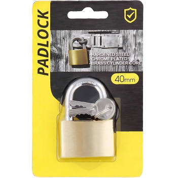 PADLOCK - Vorhängeschloss mit Schlüssel 40mm